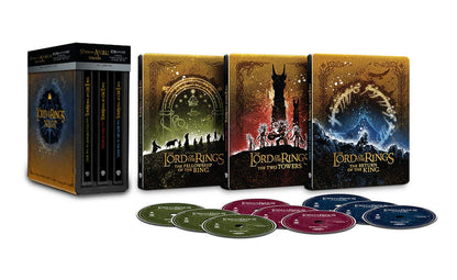 Il Signore degli Anelli - La Trilogia Steelbook (4K Ultra HD)