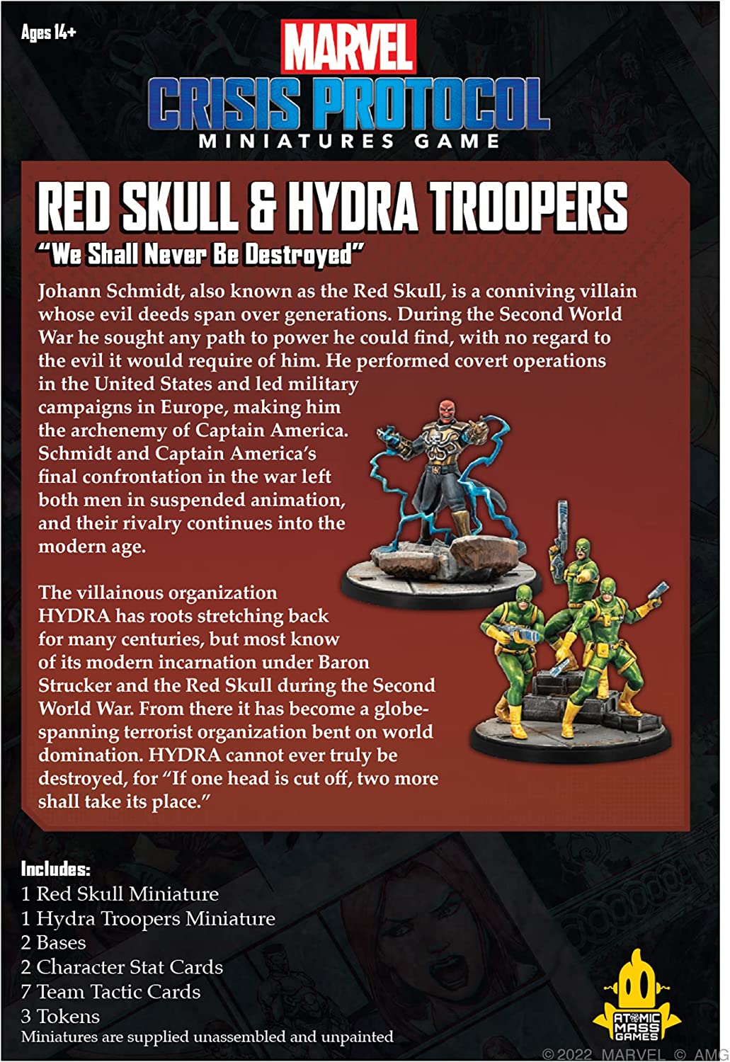 Marvel Crisis Protocol Red Skull & Hydra Troops