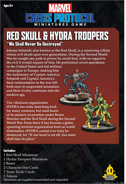Marvel Crisis Protocol Red Skull & Hydra Troops