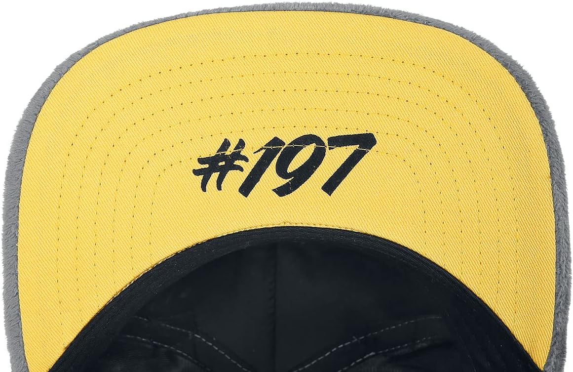Pokemon Nachtara Plush Baseball Cap Black One Size, Schwarz, One Size