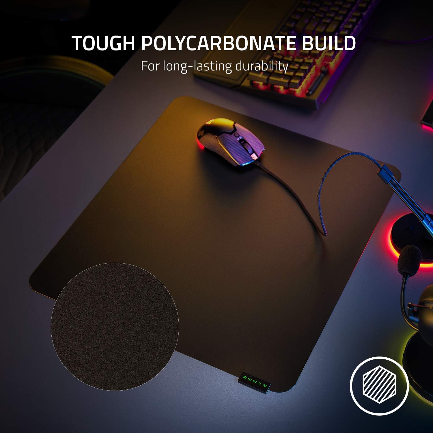 Razer Sphex V3 Ultra-Thin Gaming Mouse Mat Small
