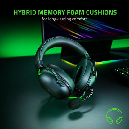 Razer BlackShark V2 X USB - Wired Esports Headset (TriForce 50 mm Drivers, Noise Cancellation, 240g Ultra-light Build, Memory Foam Cushions, 7.1 Surround Sound