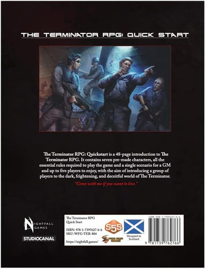 The Terminator RPG - Quick Start