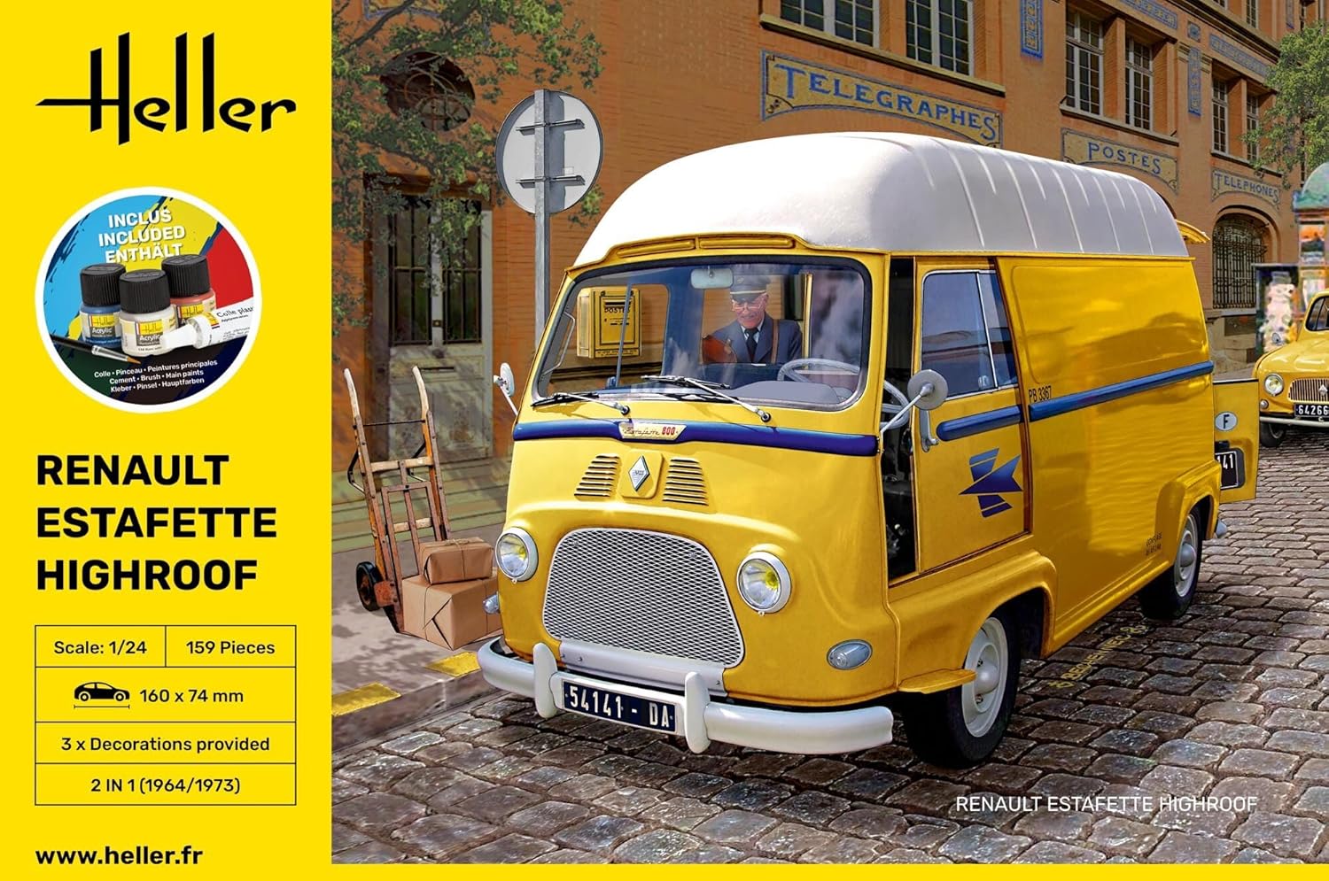 Heller - 1/24 Starter KIT HIGH ROOF (?/22) *