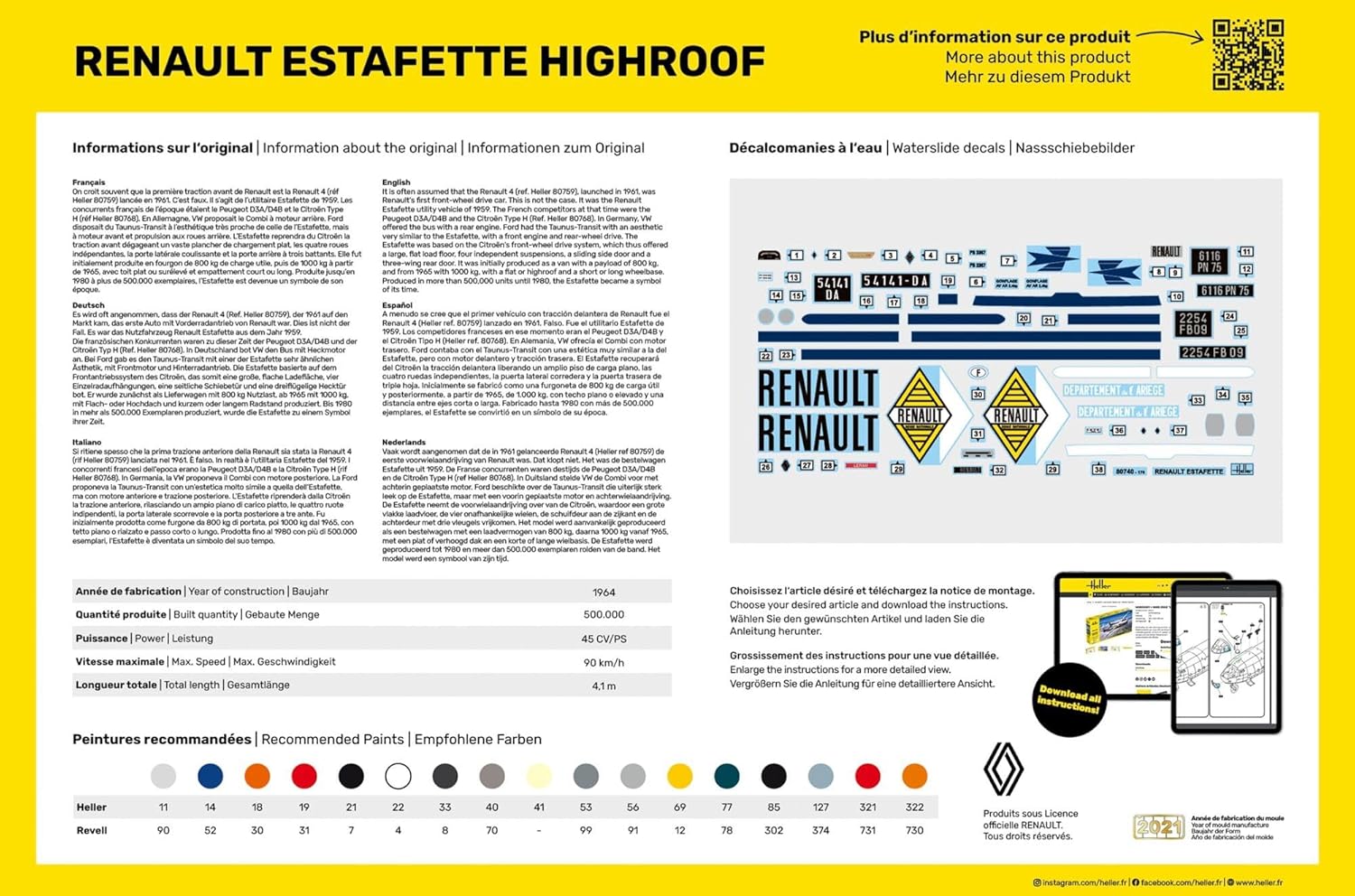 Heller - 1/24 Starter KIT HIGH ROOF (?/22) *