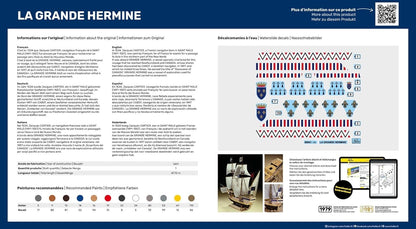 Maquette bateau : Starter Kit La Grande Hermine
