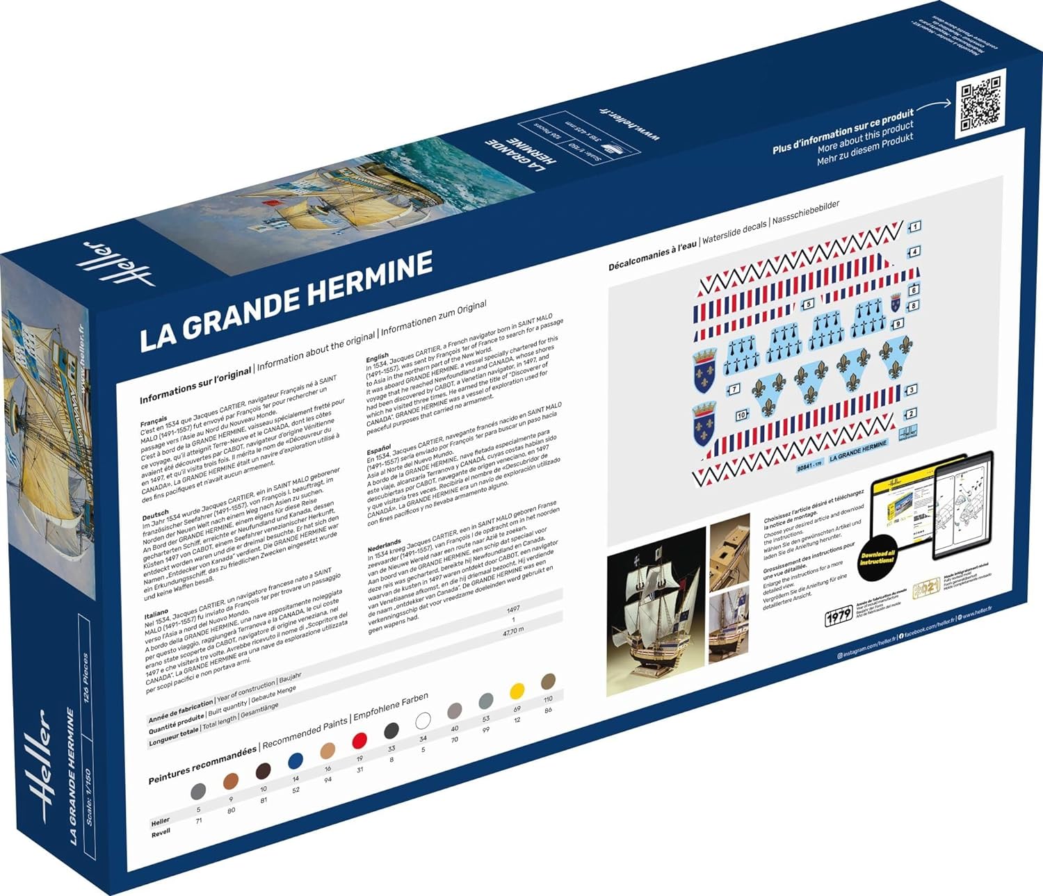 Maquette bateau : Starter Kit La Grande Hermine