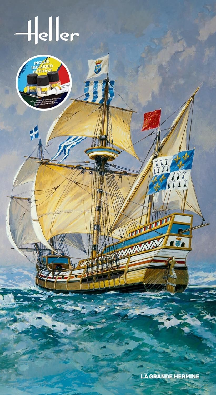 Maquette bateau : Starter Kit La Grande Hermine