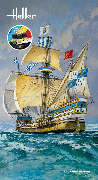 Maquette bateau : Starter Kit La Grande Hermine