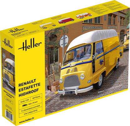 heller - Model Renault Estafette High Roof 80740 1/24th Model Tank Promo