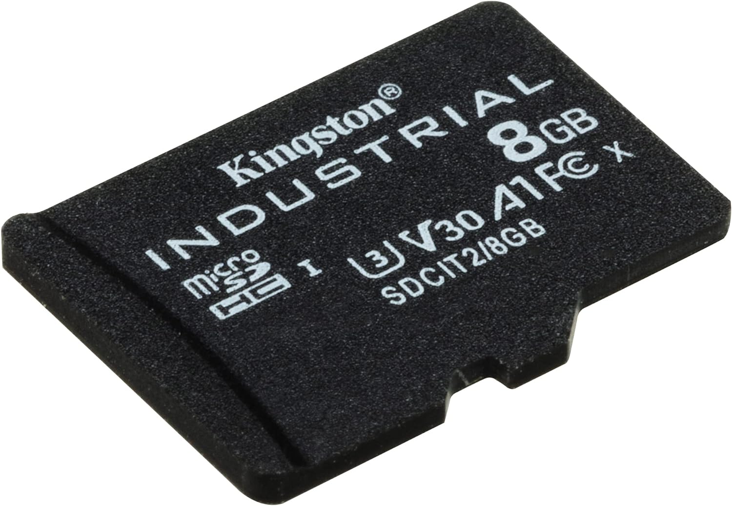 Kingston Industrial microSD - 8GB microSDHC Industrial C10 A1 pSLC Card Single Pack w/o Adapter - SDCIT2/8GBSP SDCIT/8GBSP 8 GB Without SD Adapter