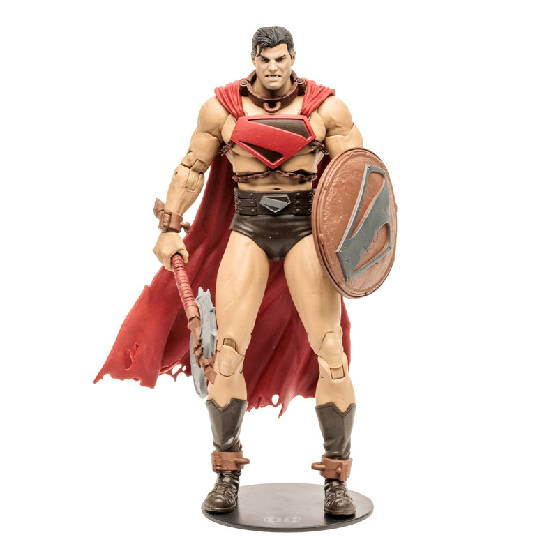 McFarlane Toys - 7-Inch Future State Superman Figurine – DC Multiverse Figures – Superman Toy – Future State Action Figure – 22 Moving Parts – Collectable Art Card Included