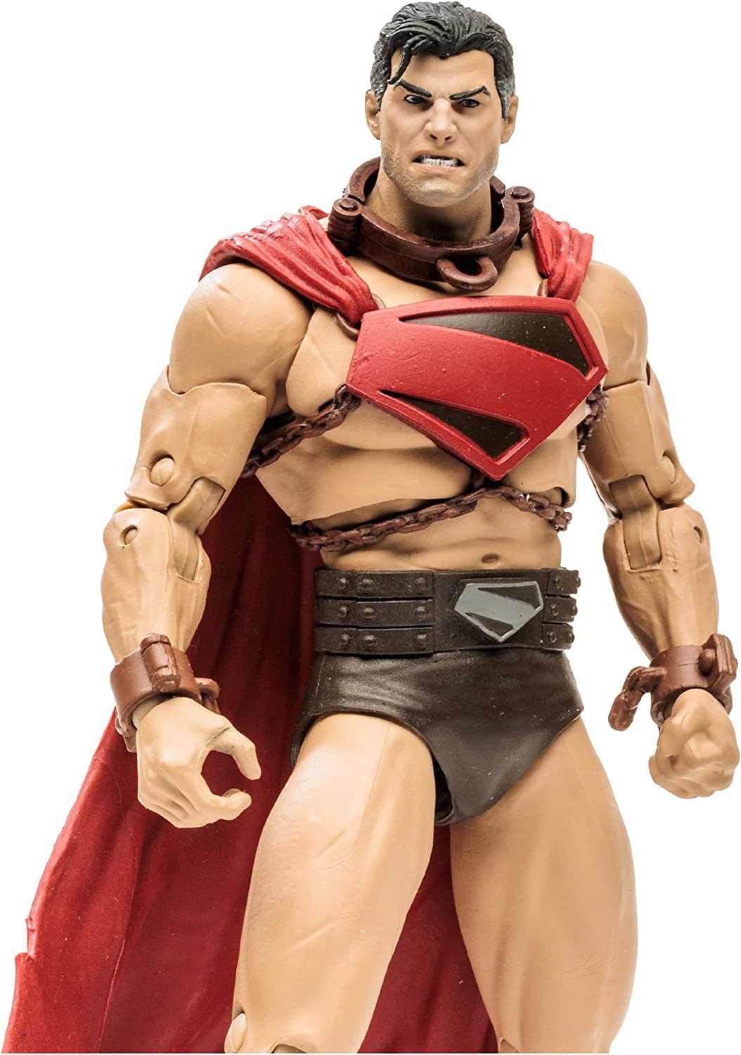 McFarlane Toys - 7-Inch Future State Superman Figurine – DC Multiverse Figures – Superman Toy – Future State Action Figure – 22 Moving Parts – Collectable Art Card Included
