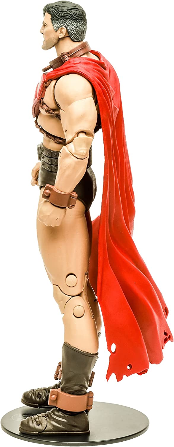 McFarlane Toys - 7-Inch Future State Superman Figurine – DC Multiverse Figures – Superman Toy – Future State Action Figure – 22 Moving Parts – Collectable Art Card Included