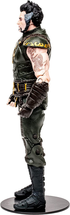 McFarlane Toys, DC Build-A 7-inch Rā's al Ghūl Action Figure with 22 Moving Parts, Collectible DC Batman Arkham City Video Game Figure with Stand Base and Unique Collectible Character Card – Ages 12+