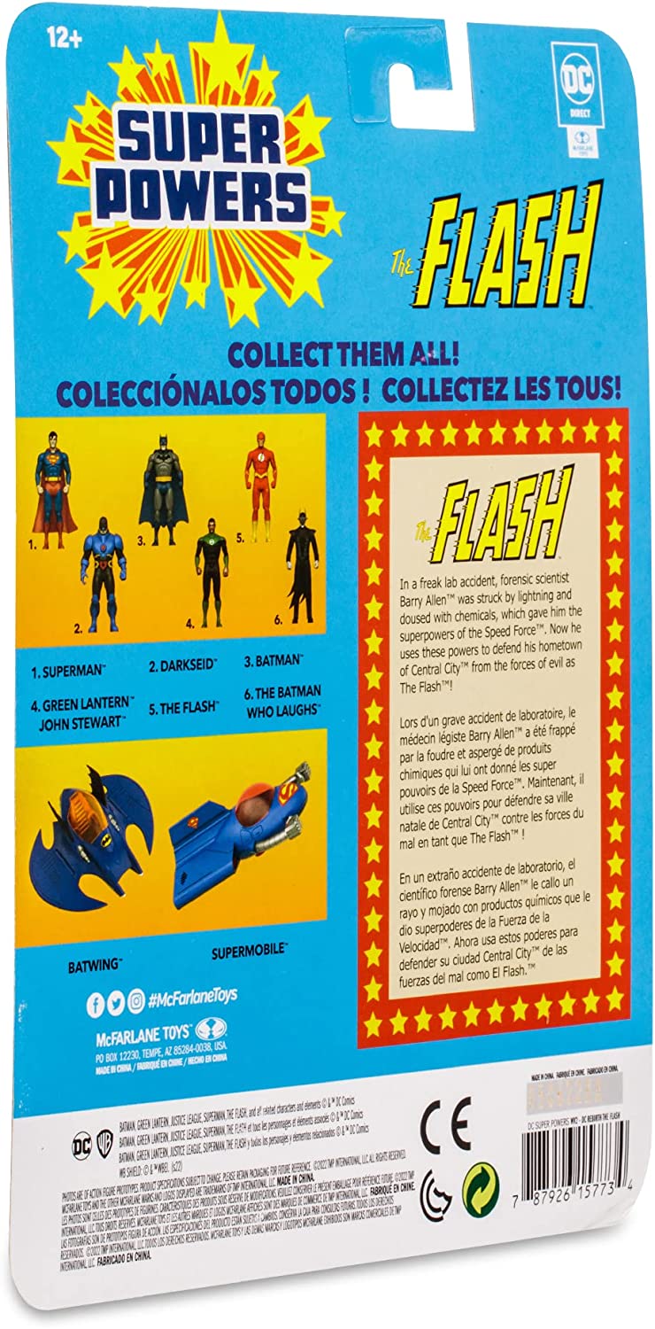 DC Direct Super Powers - Figura de acción The Flash (13 cm