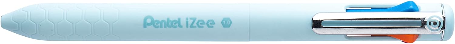 Pentel iZee 4 Colour Pen - Ink Colour: Orange, Pink, Sky Blue & Violet - Pack of 12