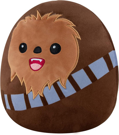Squishmallows SQK0006 Chewbacca 10-Inch Add Yoda to Your Squad, Ultrasoft Stuffed Animal Medium-Sized, Official Kelly Toy Plush, Multi, 10inch