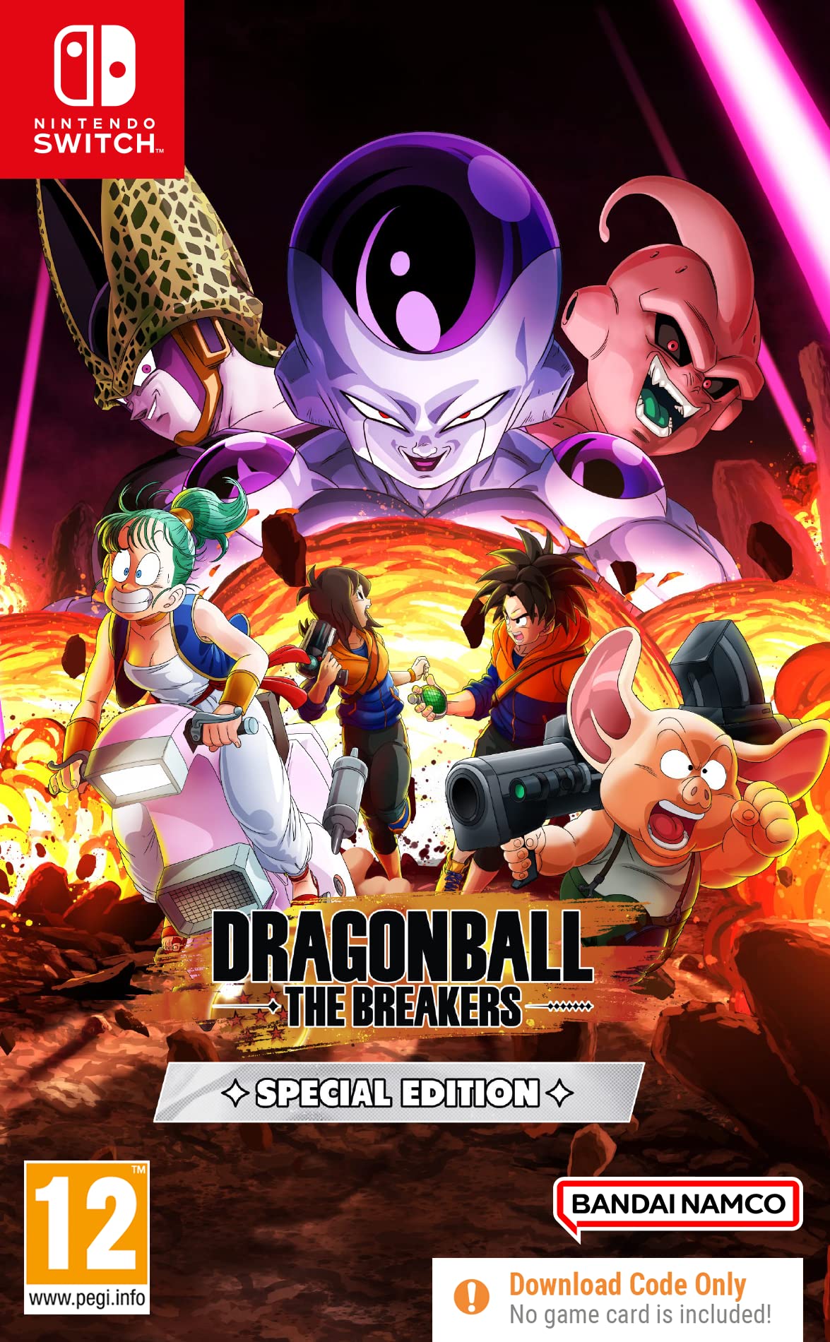 DRAGON BALL: THE BREAKERS Special Edition (Nintendo Switch Code in Box