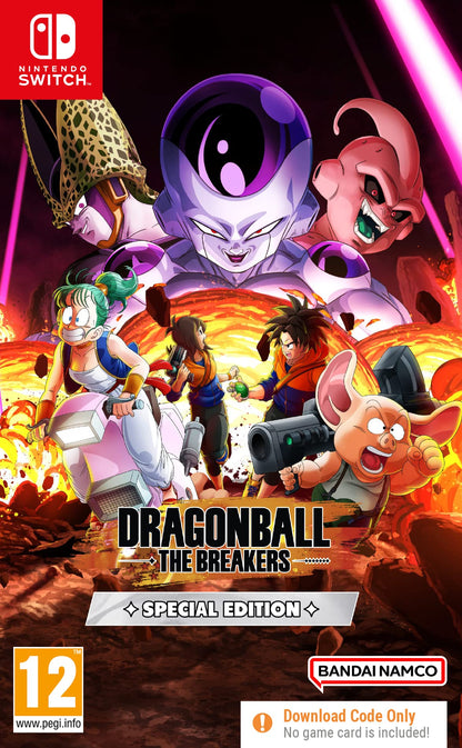 DRAGON BALL: THE BREAKERS Special Edition (Nintendo Switch Code in Box
