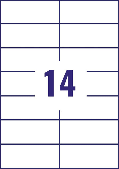 Avery 3653 Universal-Etikette (A4