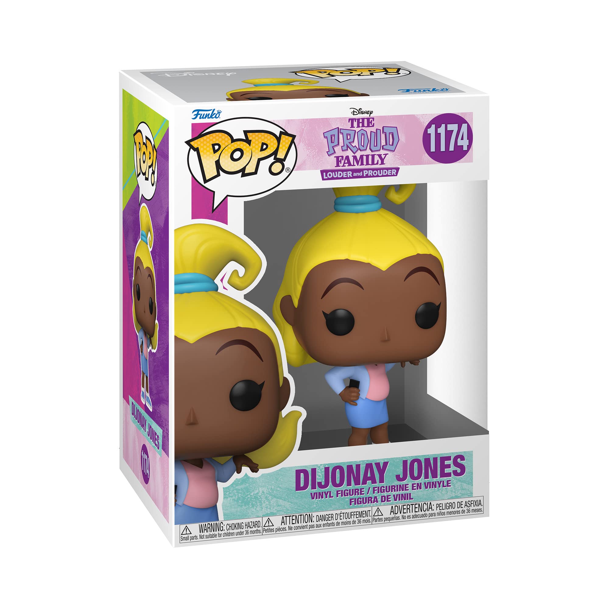 Funko POP! Disney: the Proud Family - Dijonay Jones - Collectable Vinyl Figure - Gift Idea - Official Merchandise - Toys for Kids & Adults - TV Fans - Model Figure for Collectors and Display