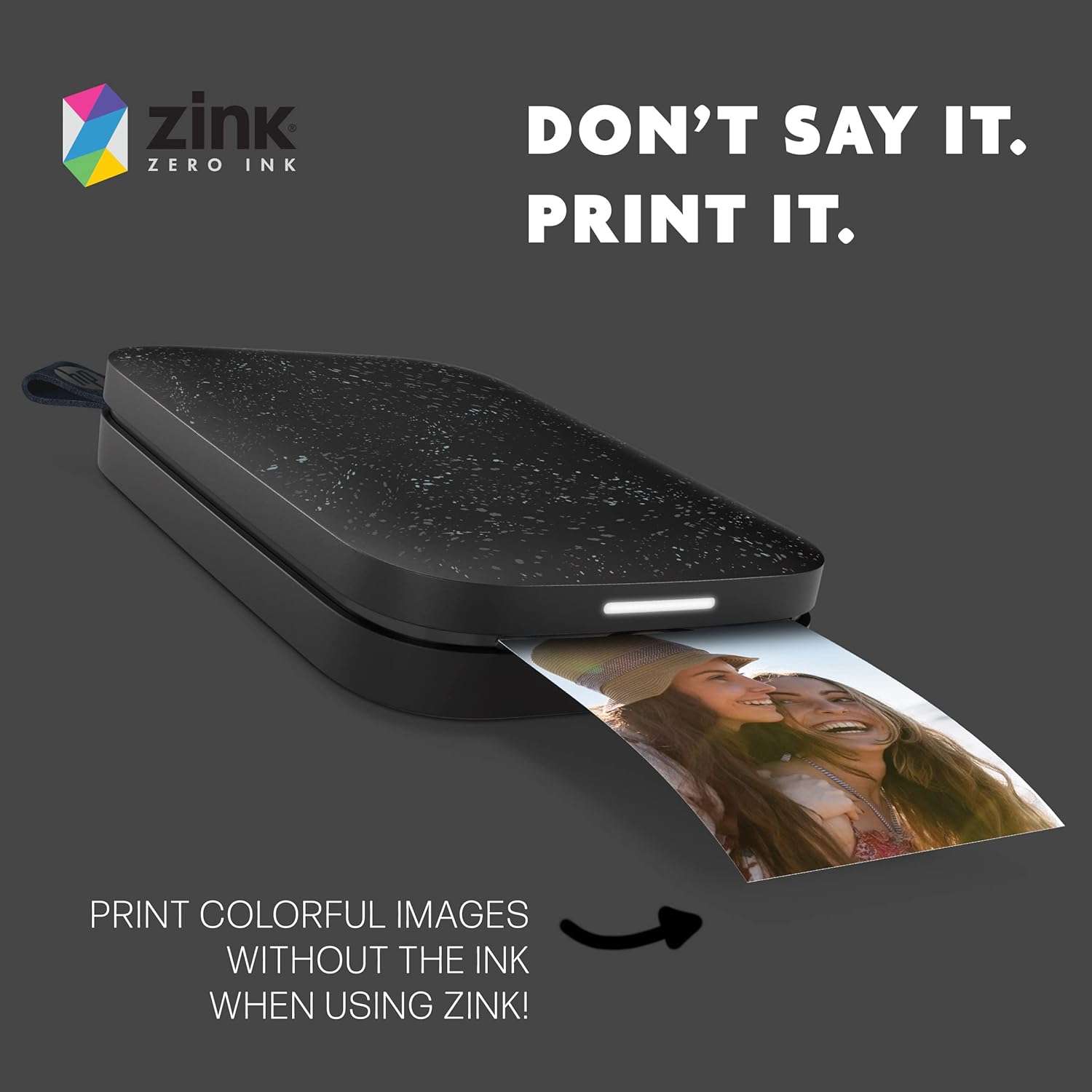 HP 2x3" Premium Zink Photo Paper (50 Sheets) Compatible with Sprocket Portable Photo Printer