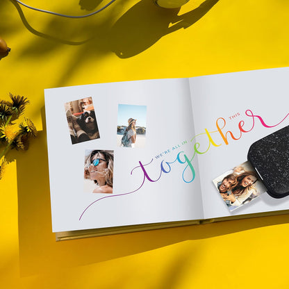 HP 2x3" Premium Zink Photo Paper (50 Sheets) Compatible with Sprocket Portable Photo Printer