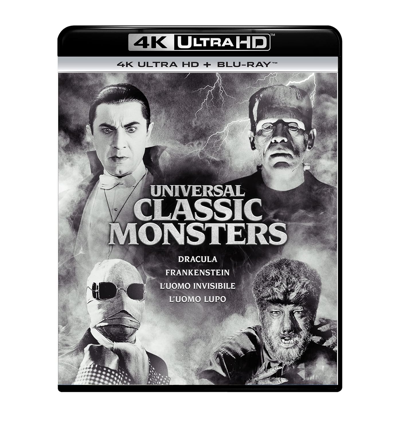 Universal Classic Monsters Collection (4K Ultra-HD + Blu-Ray) (8 Blu Ray