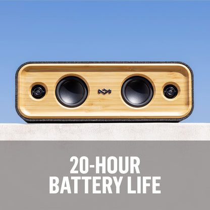 House of Marley Get Together 2 Portable Bluetooth Speaker, Signature Black