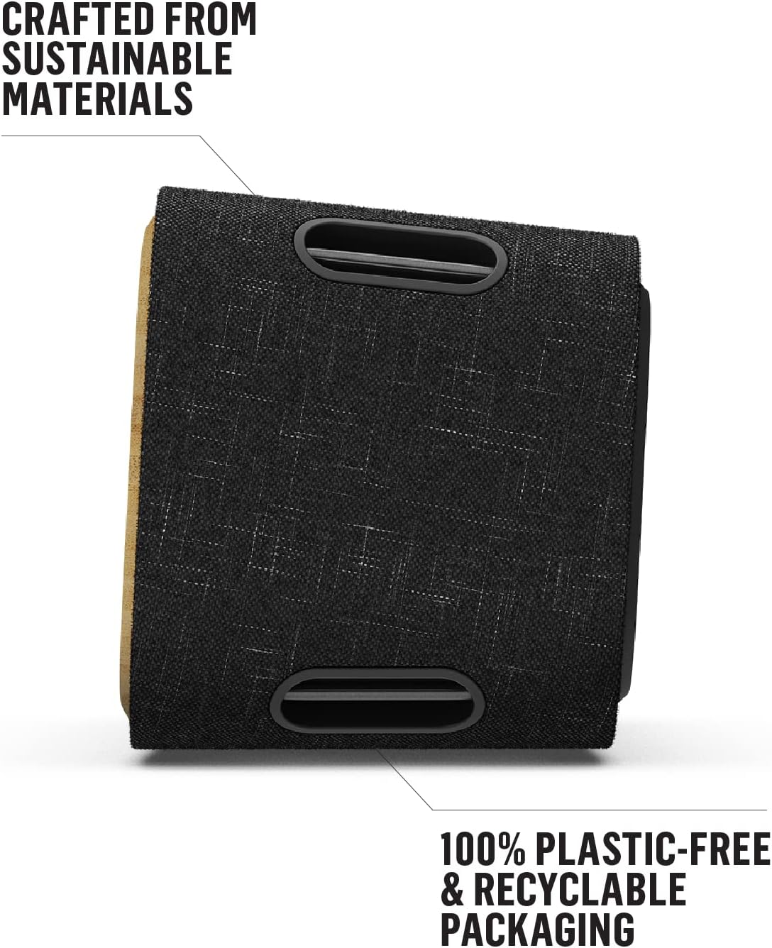 House of Marley Get Together 2 Portable Bluetooth Speaker, Signature Black