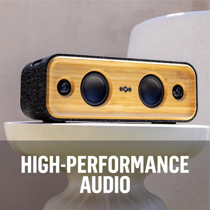 House of Marley Get Together 2 Portable Bluetooth Speaker, Signature Black