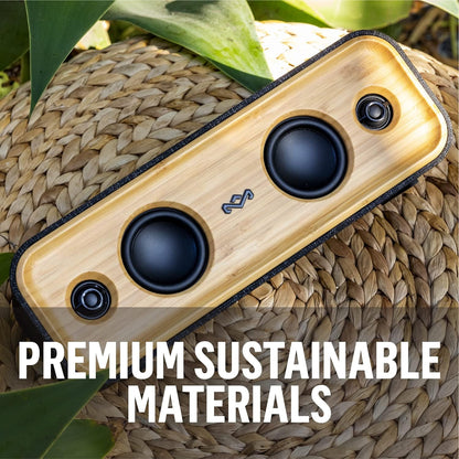 House of Marley Get Together 2 Portable Bluetooth Speaker, Signature Black