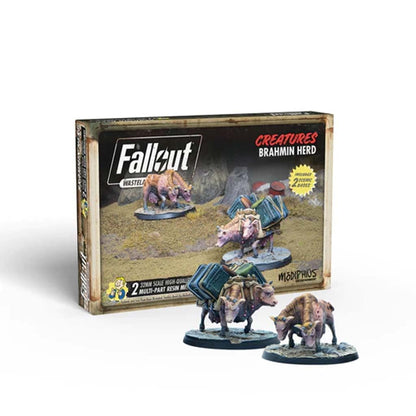 Fallout: Wasteland Warfare: Creatures Brahmin Herd