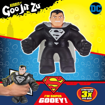 Heroes of Goo Jit Zu DC Hero Pack - Super Stretchy Kryptonian Steel Superman 4.5" Tall