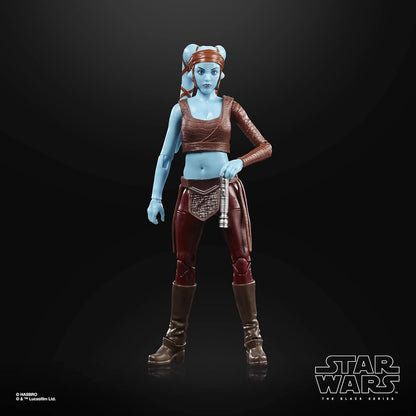 Star Wars The Black Series Aayla Secura Toy 6-Inch-Scale Attack of the Clones Collectible Action Figure, Ages 4 and Up