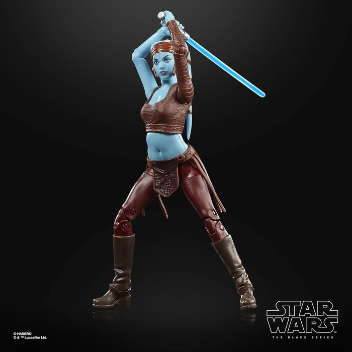 Star Wars The Black Series Aayla Secura Toy 6-Inch-Scale Attack of the Clones Collectible Action Figure, Ages 4 and Up