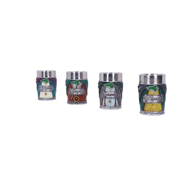 Nemesis Now Lord of the Rings Hobbit Shot Glass Set