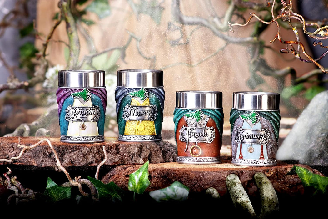 Nemesis Now Lord of the Rings Hobbit Shot Glass Set
