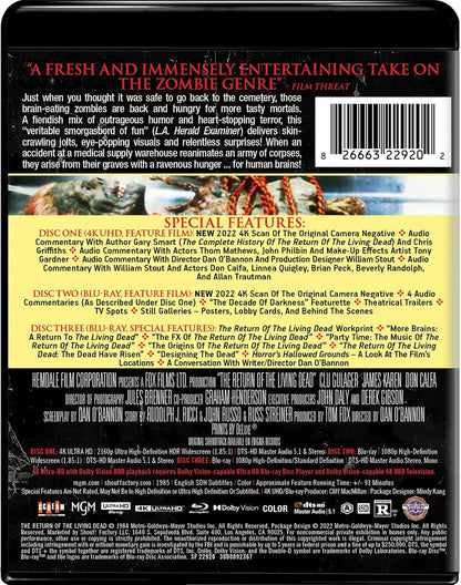 The Return Of The Living Dead -Collector's Edition