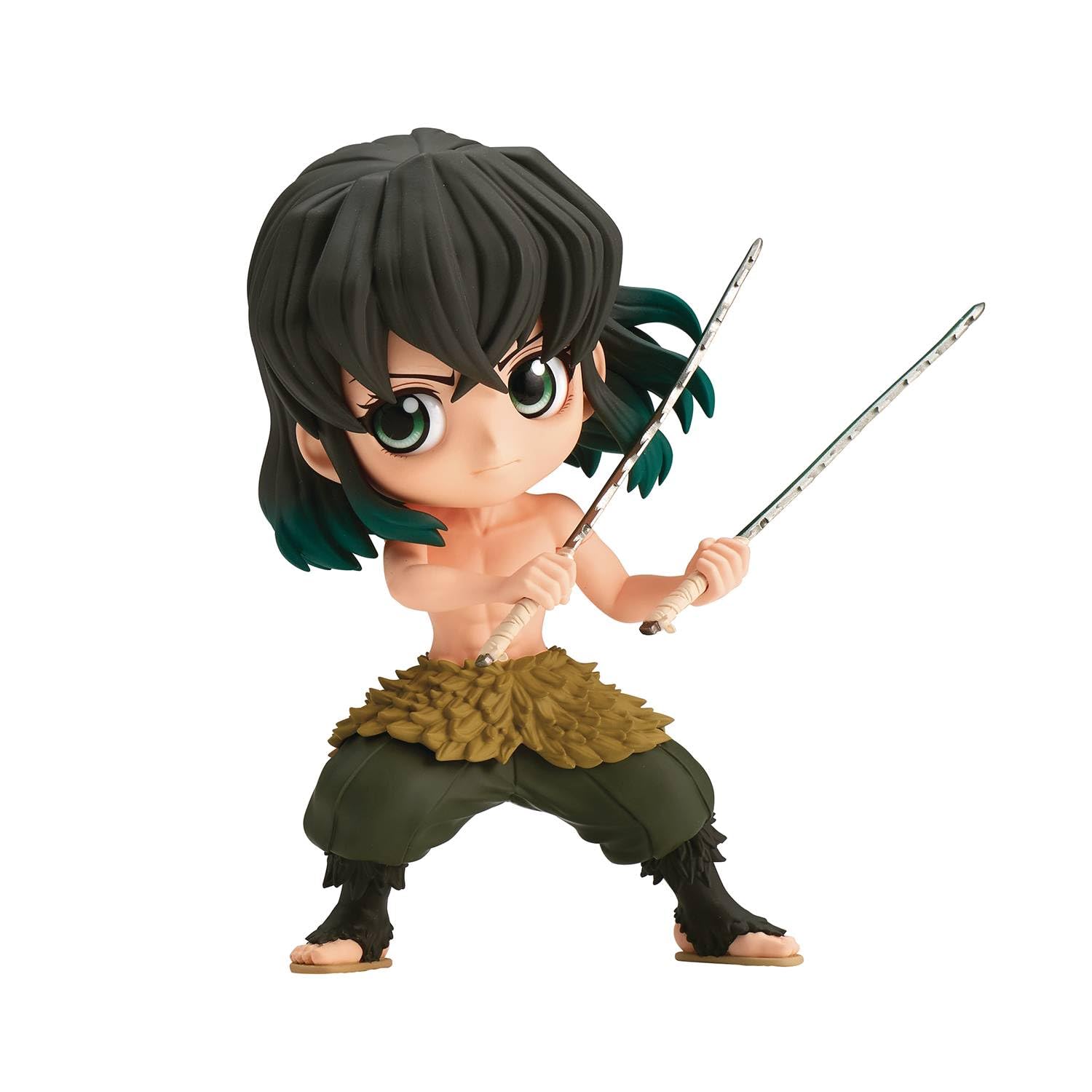 Banpresto Q Posket: Demon Slayer Kimetsu No Yaiba - Inosuke Hashibira Ⅱ (Ver.B) Figure (13cm) (18456