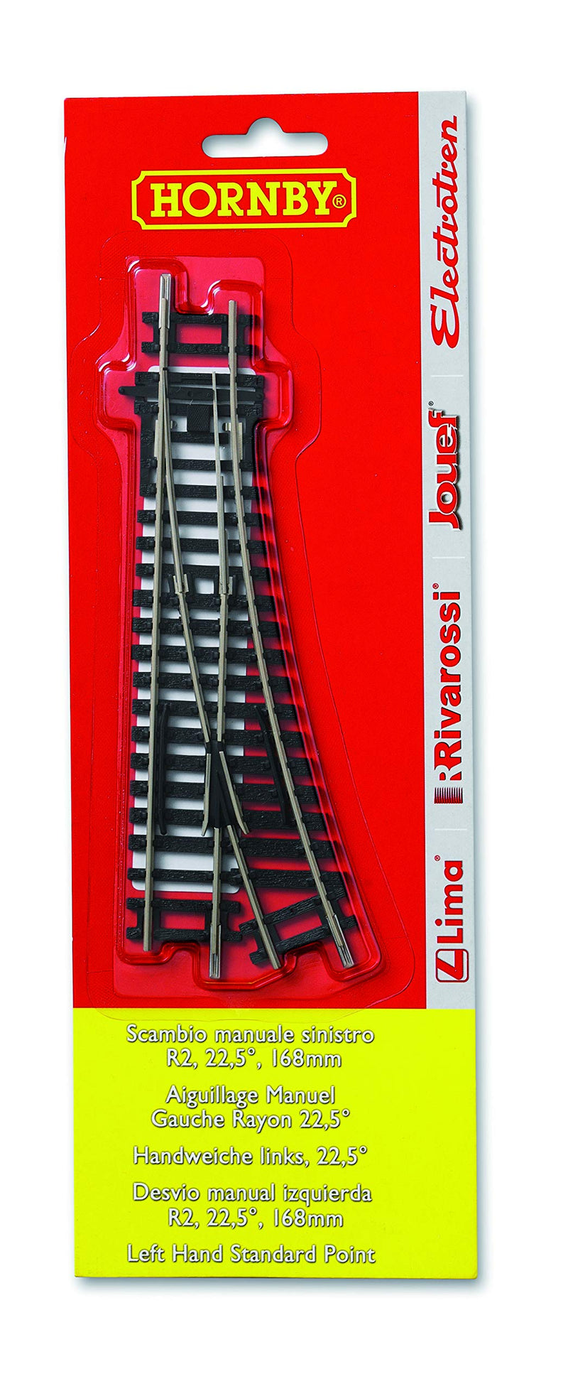 R8072 Handweiche links, Blister-Verpackung mit 1 Stück