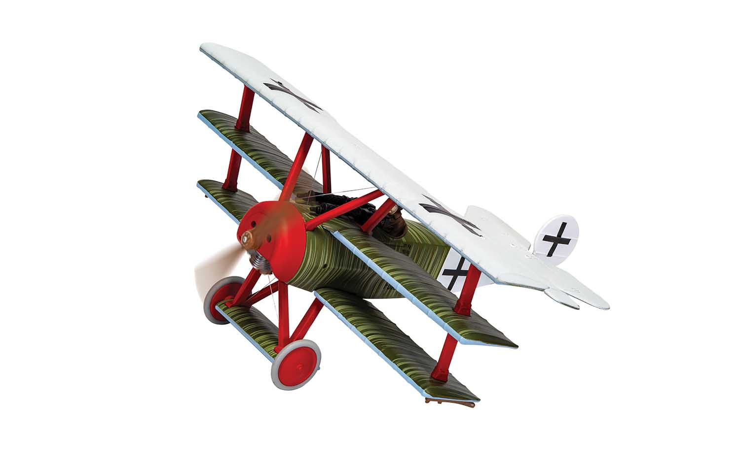 Corgi Fokker DR1 Triplane Ltn Hans Weiss