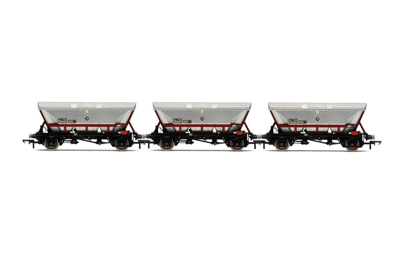 Hornby HFA Hopper Wagons, Three Pack, EWS - Era 9
