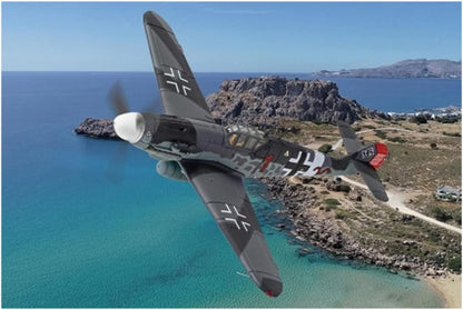 Corgi Messerschmitt Bf 109G-2 (Trop) 'Red 1' Hpt. Werner Schroer, 8./JG27, Rhodes, Greece, 1943