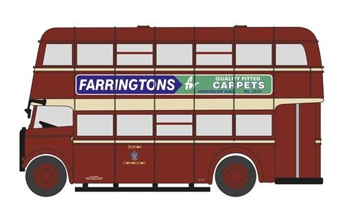 Corgi Guy Utility Bus- Burton Corporation- 6 Calais Rd via Station & Belvedere Road