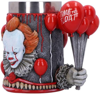 Nemesis Now Officially Licensed IT Chapter 2 Time to Float Tankard, Red, 15.5cm
