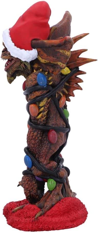 Nemesis Now Gremlins Mohawk in Fairy Lights 16cm, Brown