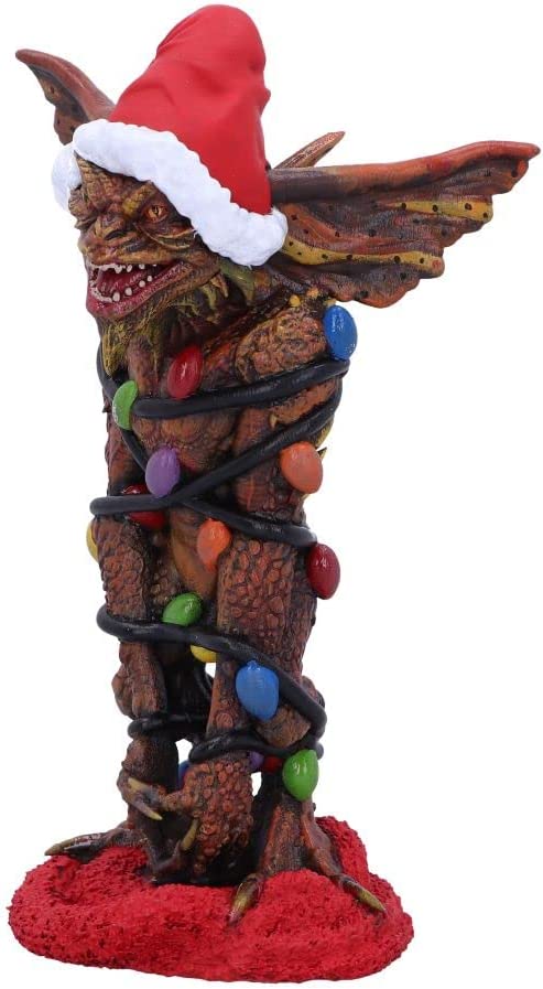 Nemesis Now Gremlins Mohawk in Fairy Lights 16cm, Brown