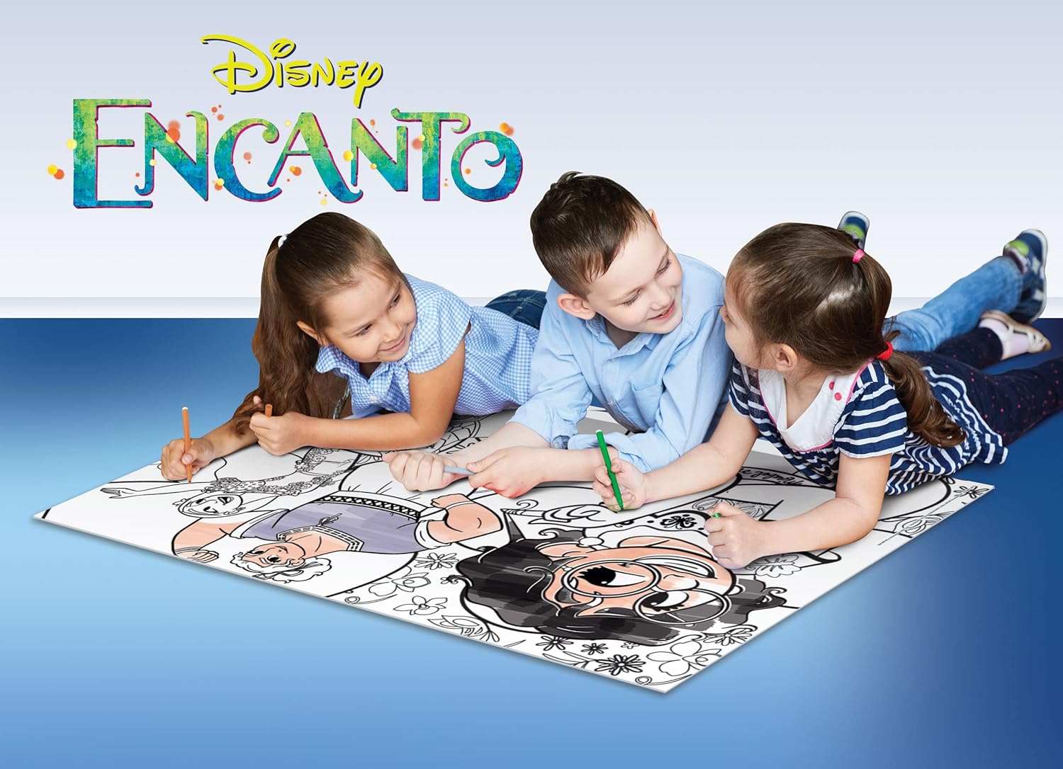Liscianigiochi 98163 Disney Puzzle Maxifloor Df 2 X 60 Encanto, Mehrfarbig, M